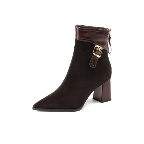 F·LOVES·f Ботильоны Женские Коричневый