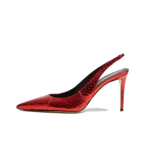 SCAROSSO Узкий каблук Высокие каблуки Женские Красный