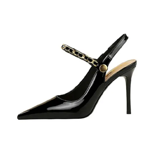 BIGTREE Узкий каблук Высокие каблуки Женские Черный