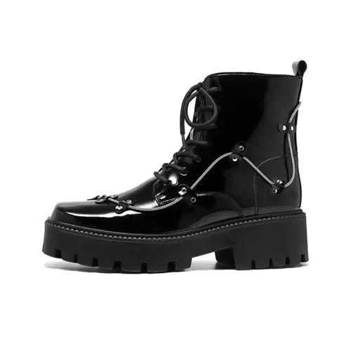 Beidouniao Crew Martin Boot 3,5 см Мужской Черный