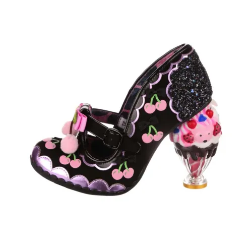 IRREGULAR CHOICE Высокие каблуки Черно-розовый Женские