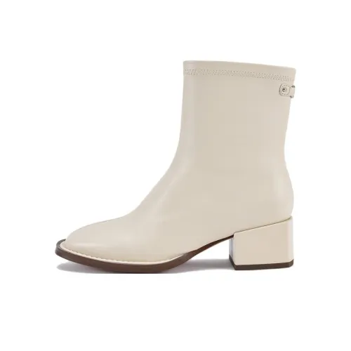SAM EDELMAN Ботильоны Экрю Женские
