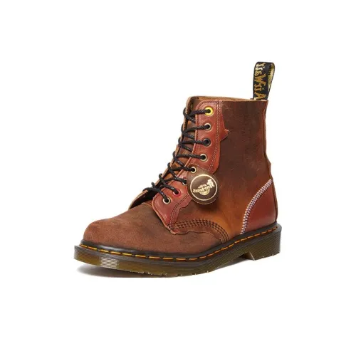 Dr.Martens 1460 Короткий Мартин Ботинок Унисекс Коричневый