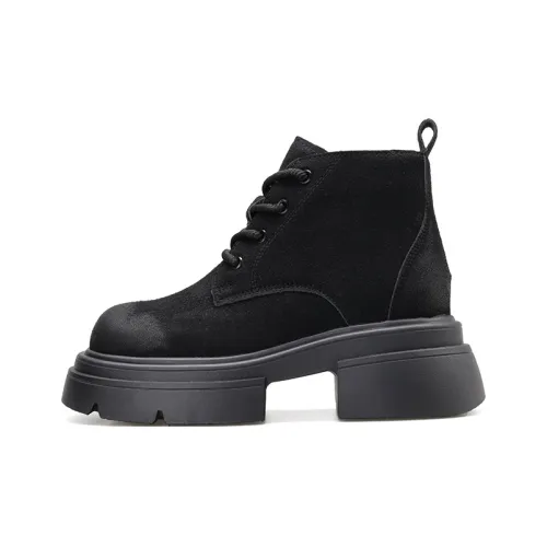 Mengsai Martin Boot Женские Черный