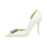 Белый (Высота каблука 10 см)