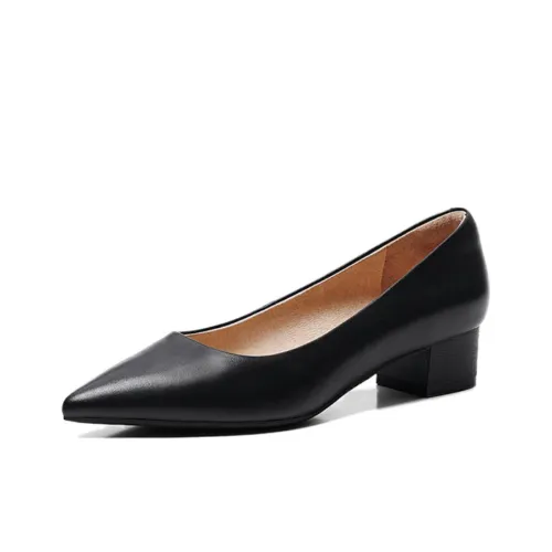 PT'SON Грубый каблук Высокие каблуки 4,5 см Женские