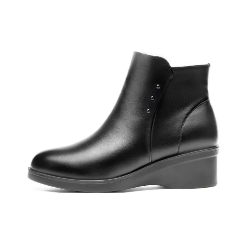 AOKANG Ботильоны Женские Черные