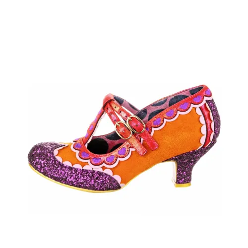 IRREGULAR CHOICE Высокие каблуки Оранжевый Фиолетовый Женские