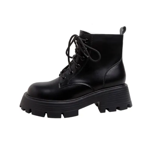 Peach Print Martin Boot 6 см Женские