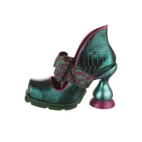 IRREGULAR CHOICE Нестандартный каблук Высокие каблуки 10,6 см Женские Зеленый