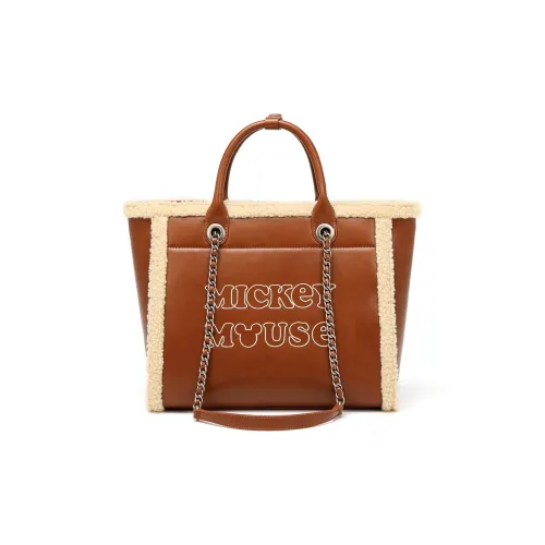 Disney Mickey Series ПУ (полиуретан) Сумка через плечо Сумка Обычная Женская Коричневая