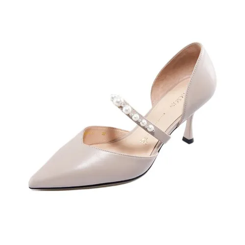 HARSON Узкий каблук Высокие каблуки 7,5 см Женские Свет Таро Фиолетовый