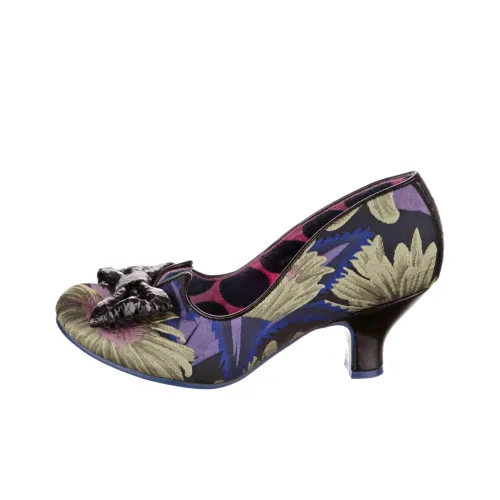 IRREGULAR CHOICE Высокие каблуки Желто-серый Женские