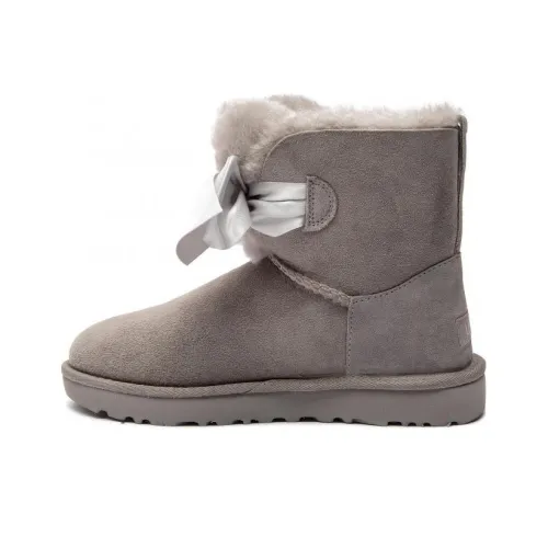 UGG Gita Арочный Мини Теплоизоляционный Короткий Снегобут Женские Светло-Серый