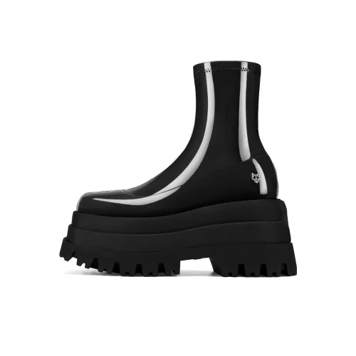 Naked Wolfe SASSY Модные ботильоны 9 см женские черные