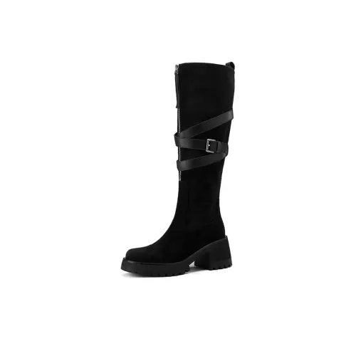 QUICHESHOES Женские высокие сапоги до колена