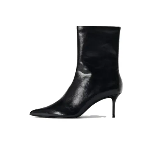 ZARA Ботильоны Черные Женские