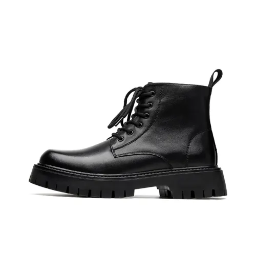 YEDANI Короткий MID Martin Boot Мужской Черный