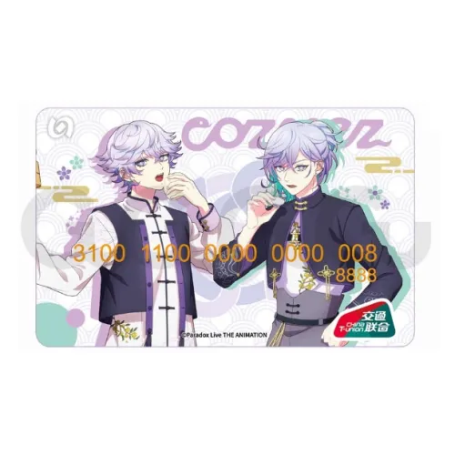 GuGuGuGu Moonlit Tea Collection Paradox Live The ANIMATION Subway Карта Мерч по IP