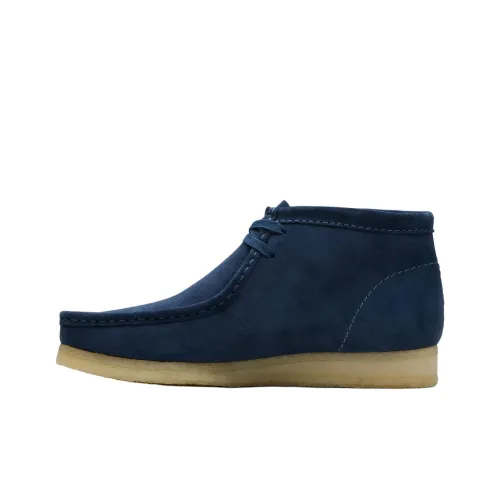 Clarks Wallabee Ботильоны Мужские Морской Синий