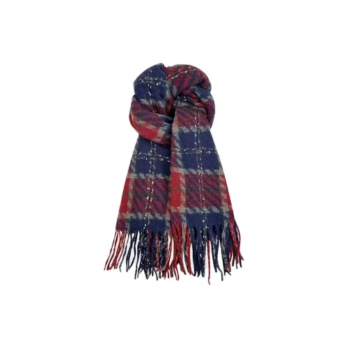 PISHUSHU Акриловые Вязаные Шарфы Унисекс