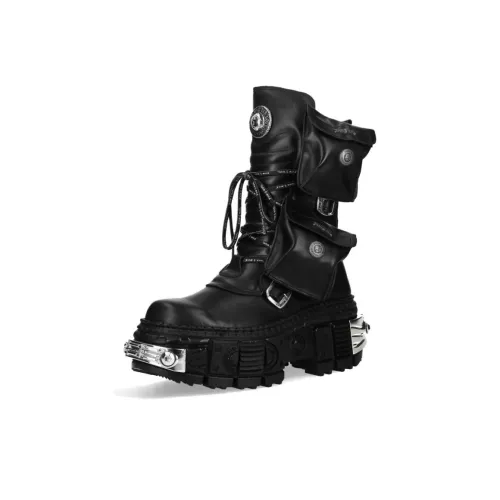 NEW ROCK Ботильоны 9 см Унисекс Черный