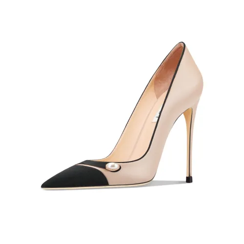 Suyymakk Узкий каблук Высокие каблуки Женские Nude