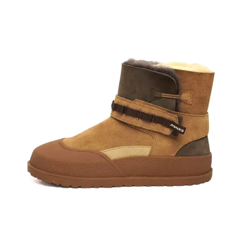 Joy Mario Термический Увеличение Высоты Короткие Снежные Ботинки для Голени Женские