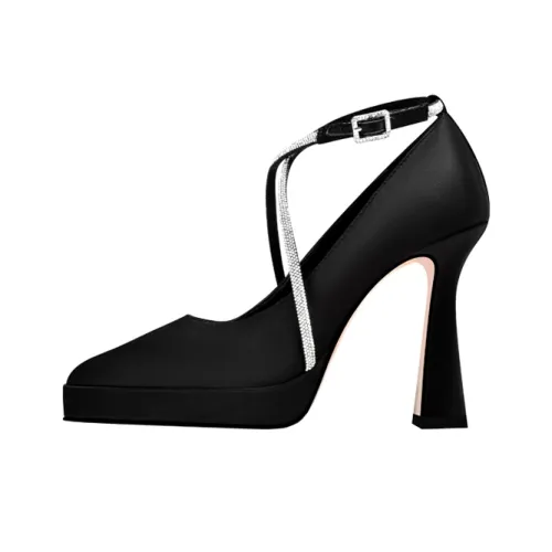 Princess Isabel Узкий каблук Высокие каблуки 11 см Женские Черный