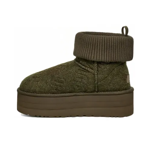 UGG Сноубутсы Зеленые Женские