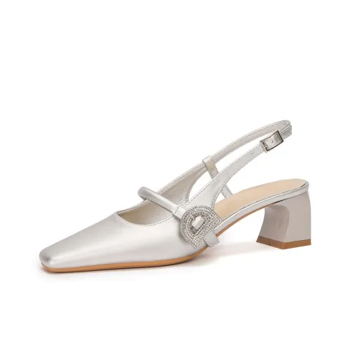 Bamiti Грубый каблук Высокие каблуки Женские