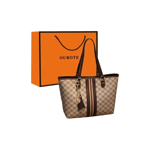 OUBOTE PVC Тоут Сумка Сумка для покупок Сумка на плечо Женская Серого цвета