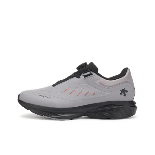DESCENTE DFLUID Водонепроницаемый поддержка отскок беговые кроссовки унисекс серый