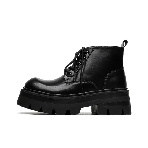 Cachiotti KAQIAODI Короткий Мартин Ботин Мужской Черный