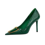Зелёный [Высота каблука 10 см]