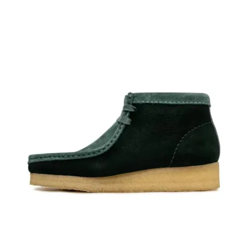 Clarks Originals WALLABEE Ботильоны Зеленый Женские