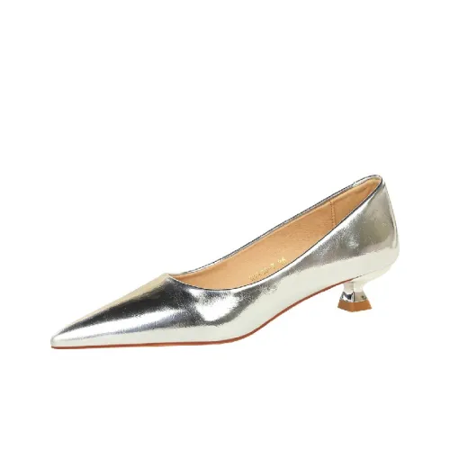 BIGTREE Квадратный каблук Высокие каблуки 3,5 см Женские