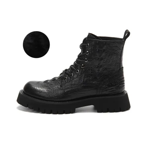 Kemaron Короткий Мартин Ботин Мужской Черный