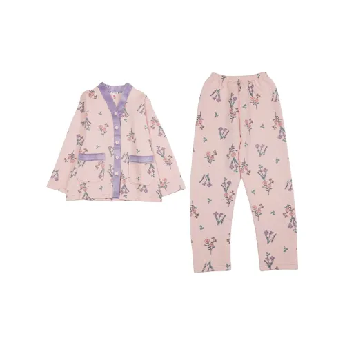 FENTENG Пижамный комплект женский милый розовый