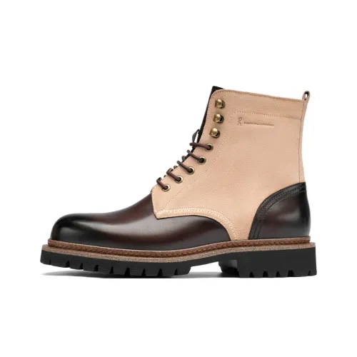 Roberta Di Camerino Crew Martin Boot Мужской Коричневый