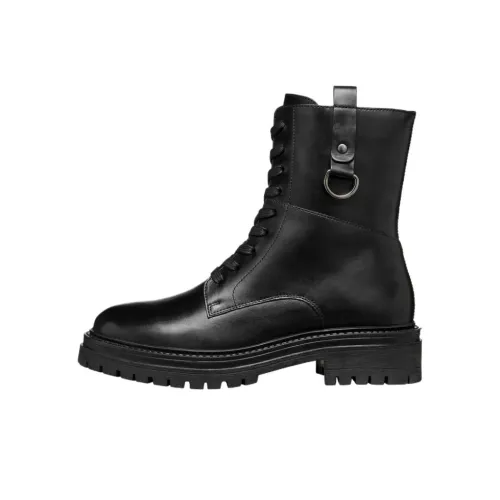 GEOX Мартинсы Черные Женские