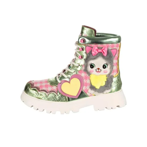 IRREGULAR CHOICE Короткий Мартин Boot Женские Розовый