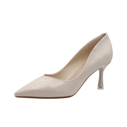 Zubumei Низкий каблук Высокие каблуки 7 см Женские