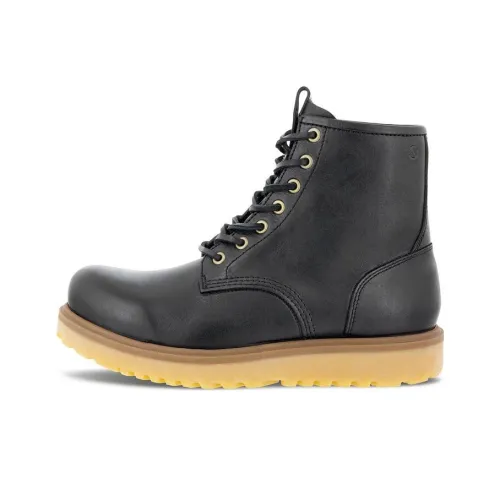 Ecco Короткий Мартин Ботин Мужской Черный