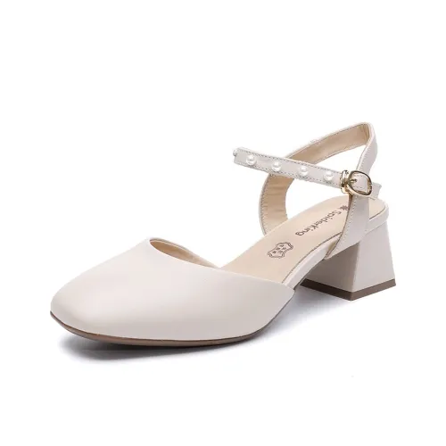 Spider King Квадратный каблук Высокие каблуки 4CM Женские