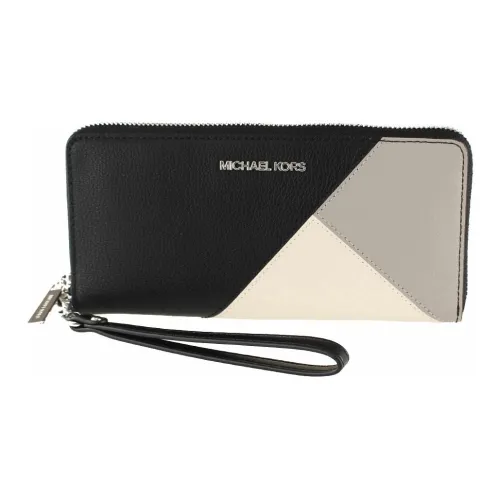 MICHAEL KORS Кожа Кошелек Унисекс Черный Белый Серый