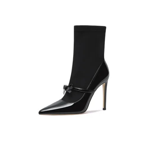 Lily Wei Звезда Seeker Ботильоны 10 см Женские Черный