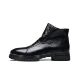 Черный с флисовой подкладкой