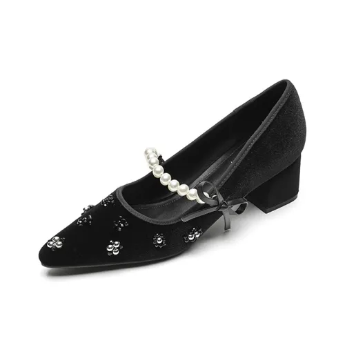 Echo yolo Грубый каблук Высокие каблуки 5 см Женские