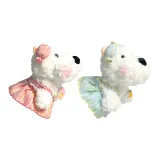 Светло-розовое платье конфетного цвета и светло-синее платье конфетного цвета